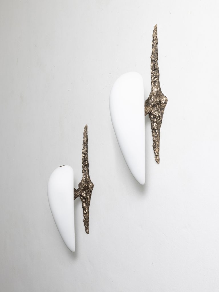 Bronze sconces