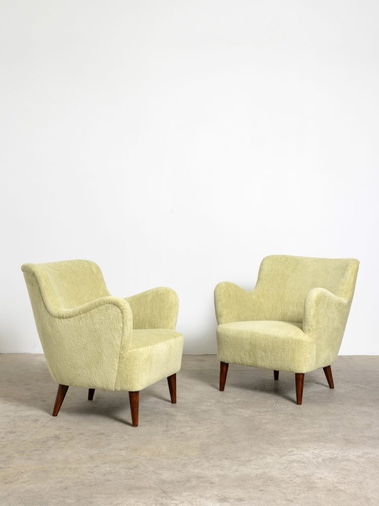 Italian Armchairs, Osvaldo Borsani