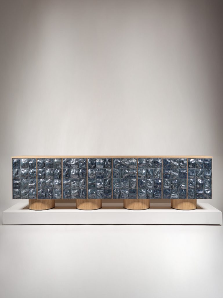Surfaced Cabinet Blue