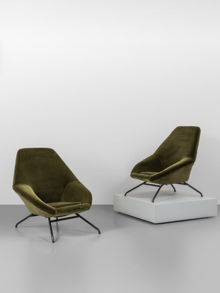 Italian Armchairs, 1950s