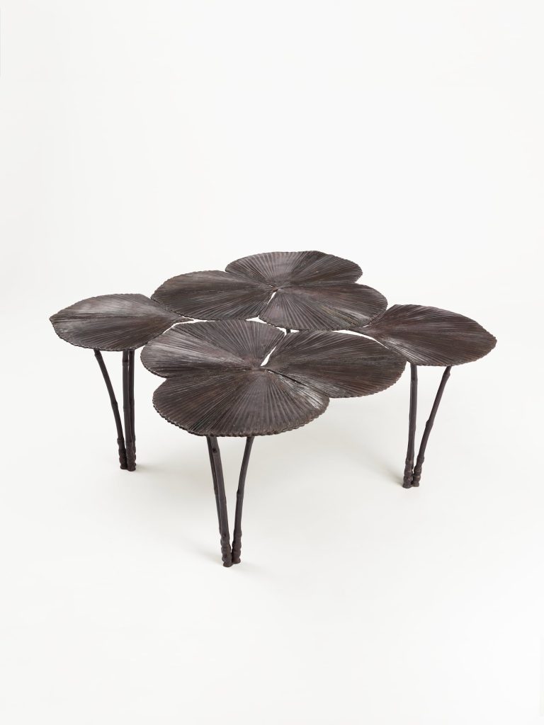 ‘Fan’ Square Table